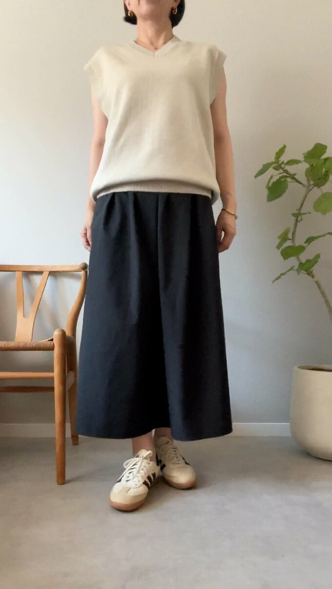 秋らしさのある服装