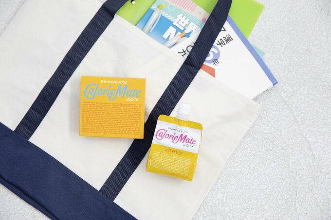 カロリーメイトとカロリーメイトゼリー