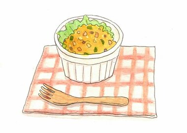 レンチンで完成！おしゃれなデリ風カボチャサラダ＜Tamyのおいしいもの手帖＞