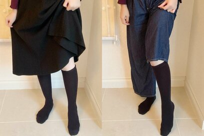 アラフォー大絶賛「ユニクロ590円」のハイソックスに変えてよかった。思わずまとめ買い