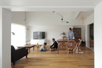 520万円でリノベ。リフォーム済みのメリットを生かして理想の空間に