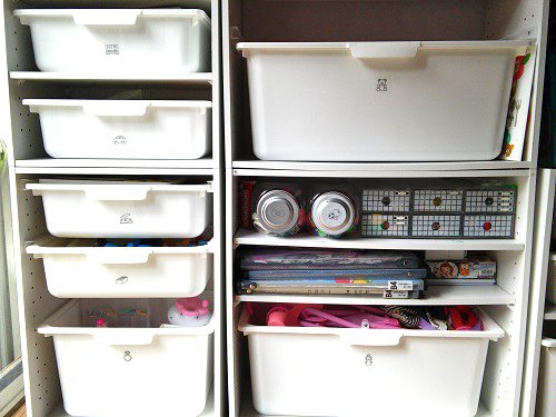 どこになにが入っているかすぐにわかります