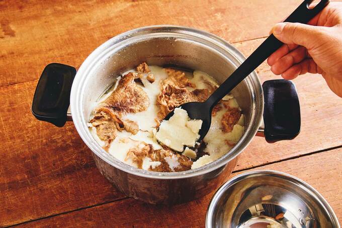 脂を取り除く画像