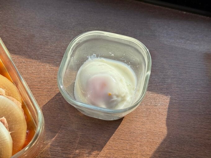 レンチン温泉たまご