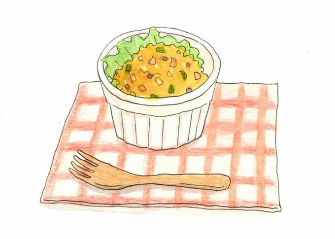 カボチャサラダ