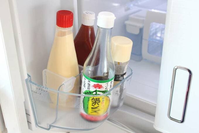 冷蔵庫にマヨネーズなど