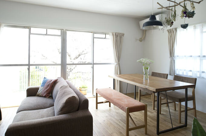 角部屋ならではの解放感