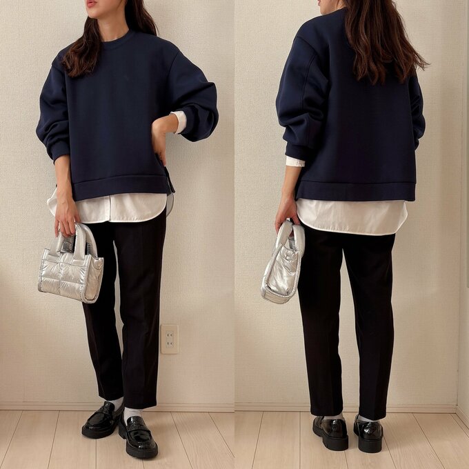 シャツレイヤード