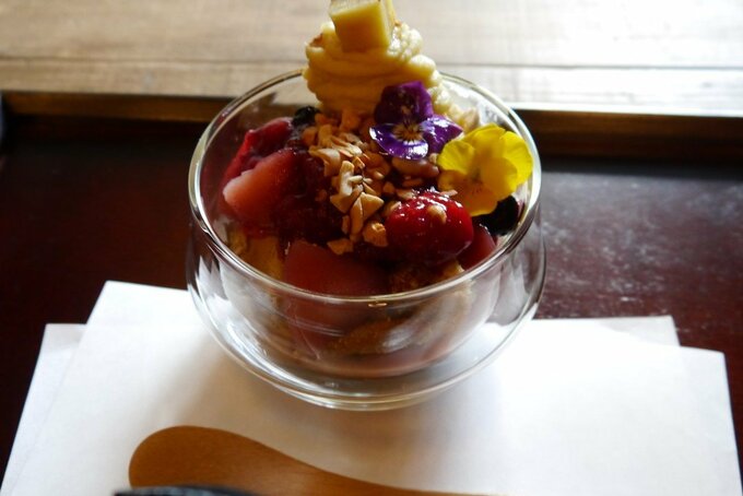 初春の七福パフェ