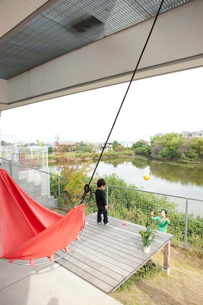 ハンモックからの眺望