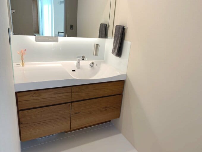 すっきり洗面台