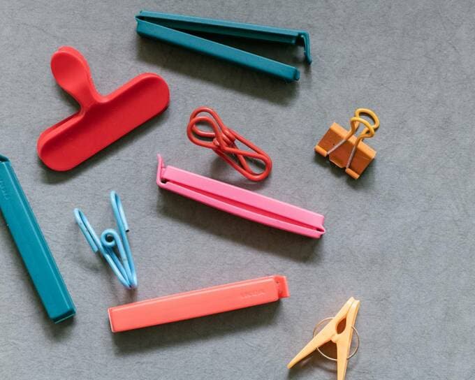 カラフルなクリップ