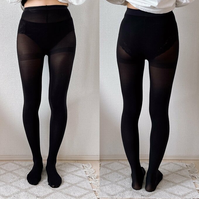 ヒートテックタイツ着用