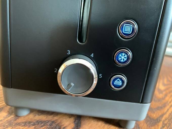 トースターのつまみ部分