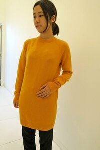 カシミヤブレンドワンピース