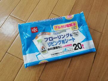 水で濡らしても効果半減。乾燥する前に使うべき掃除グッズ
