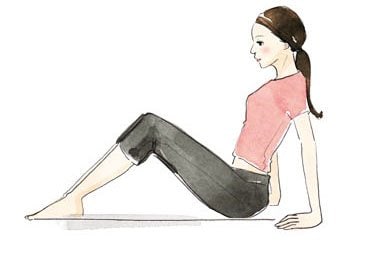 太もも引き寄せ