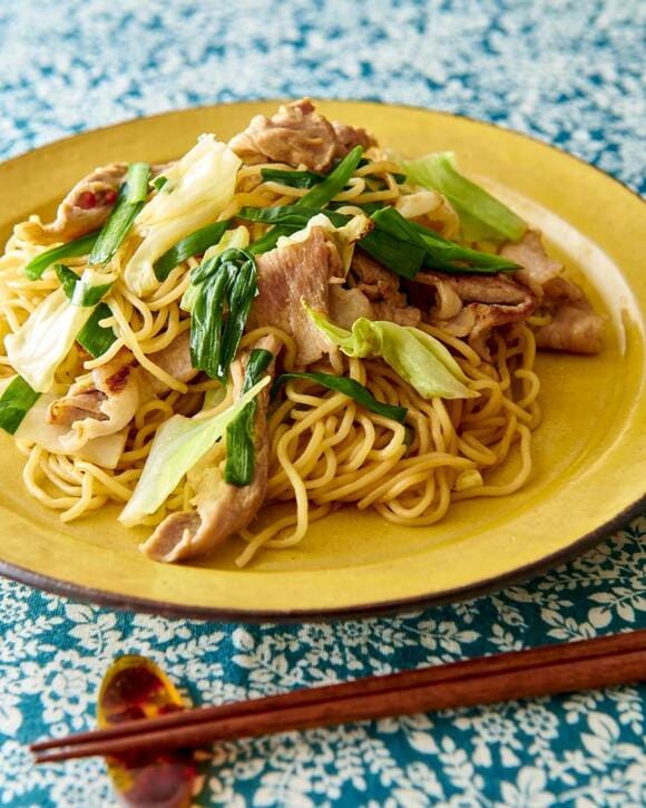 マヨしょうゆ焼きそば