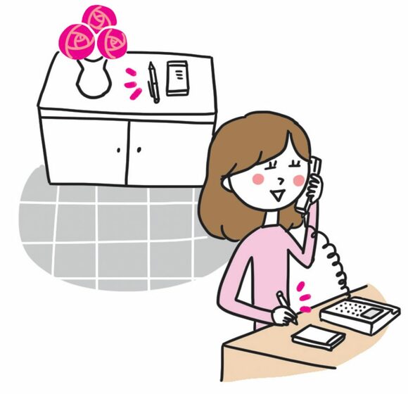 小物は使う場所に分散した方が散らからない