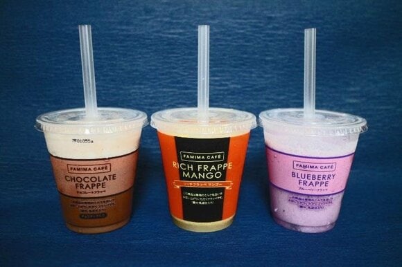 ファミリーマートの「FAMIMA CAFE‘」のフラッペシリーズ。