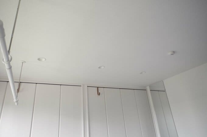 ダウンライトの様子