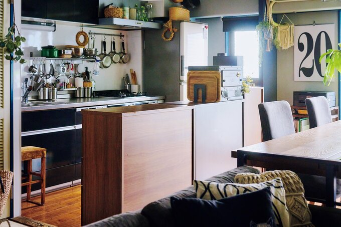 片付いたキッチンの様子