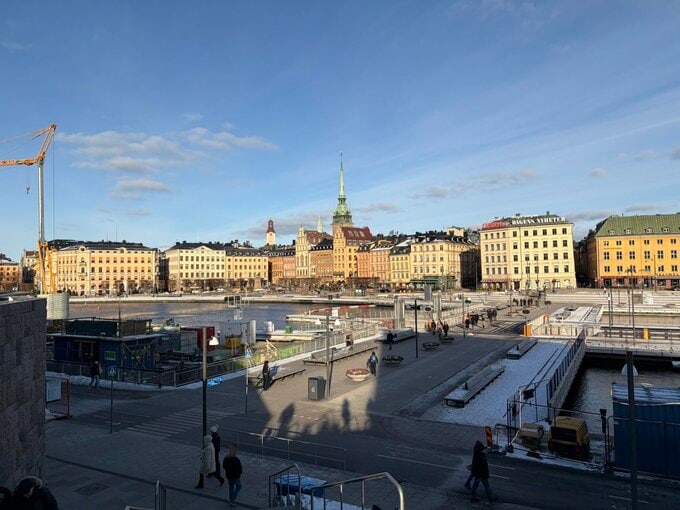 ストックホルムの街並み