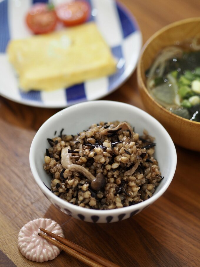 おにゃ式のもち麦ご飯の食べ方