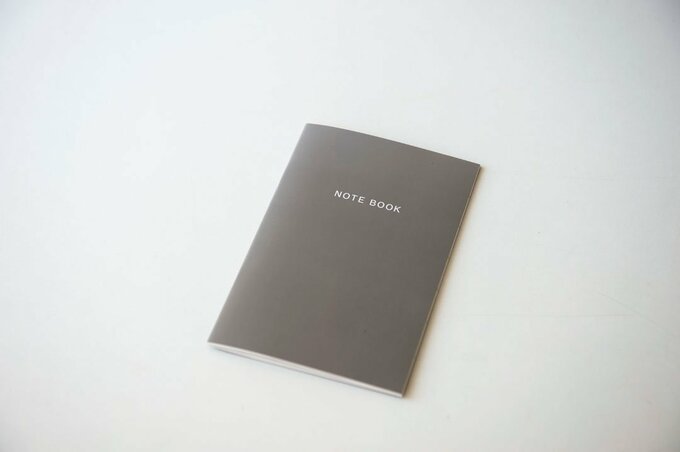 パスワード管理ノートグレー