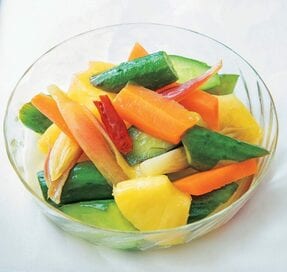 蒸し暑くても箸が進みます。お酢を使った簡単副菜2つ