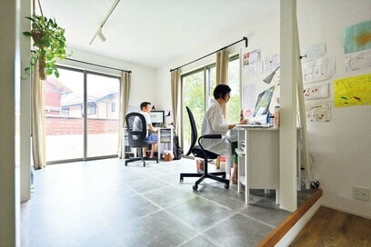 テレワーク時代の戸建てリノベ例。広すぎる実家、処分せずに子が快適に住む