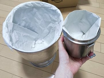 「ゴミ箱が汚れる・臭い」を解決。“捨てる予定の紙”の再利用でにおいもストレスも減