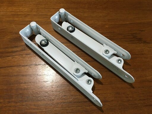 折りたたみ式棚受け金具「タナー」