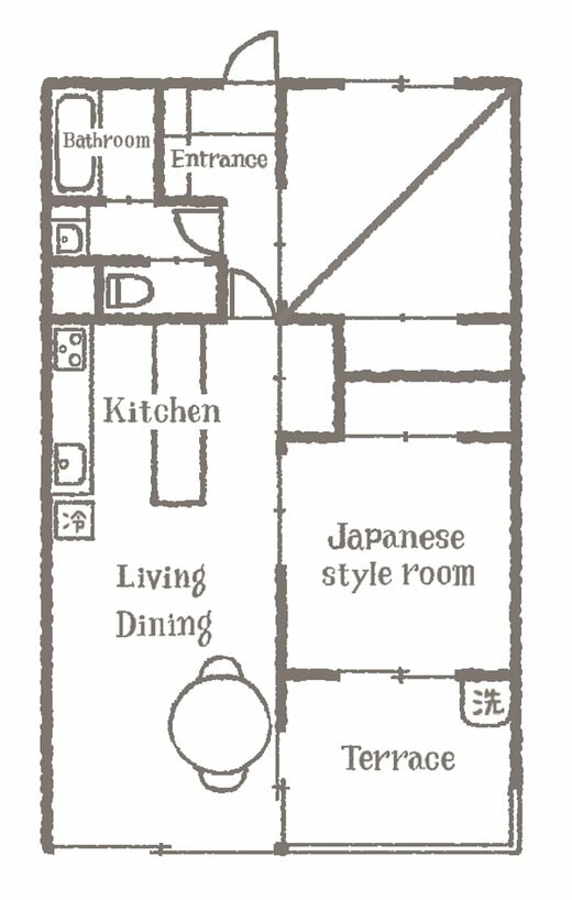 マンションの間取り