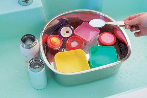 弁当箱や水筒の落ちにくい汚れ