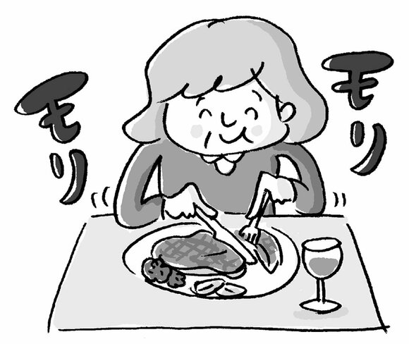 年をとったら野菜中心の食事