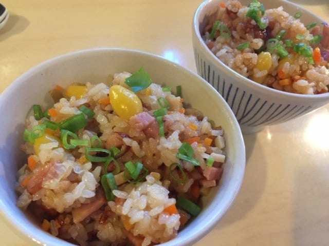 すき焼きのたれで炊き込みご飯