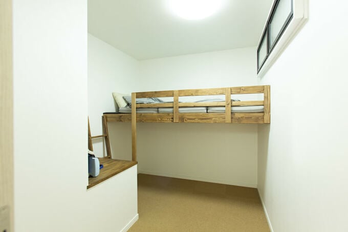 しっかり確保できた個室