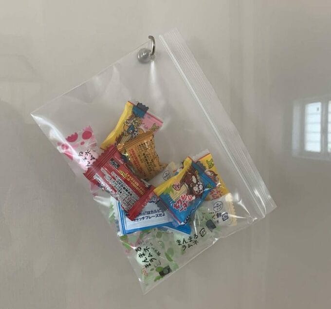 子どもの外出先のおやつ入れ