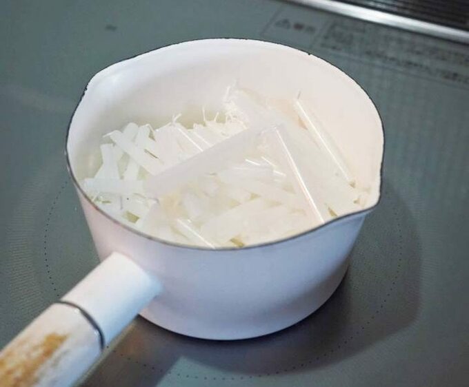 お鍋にキャンドル