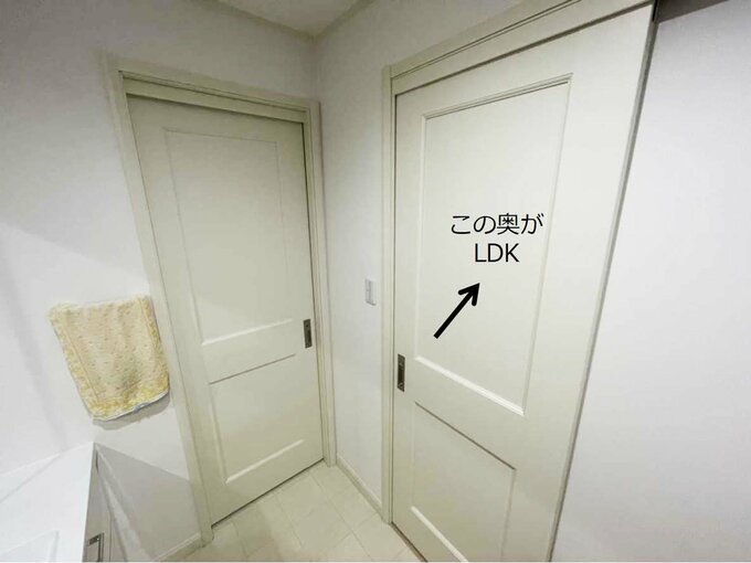 LDKとの間のドア
