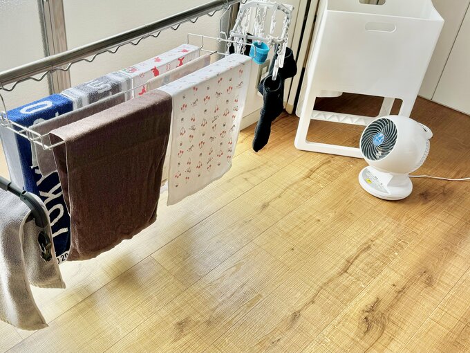 部屋干しサーキュレーター