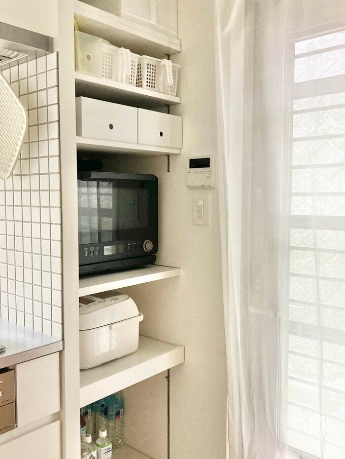 キッチンのパントリー風収納