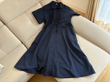 40代、今の体型を受け入れてLサイズから「XLサイズ」へ。GUで大きいワンピースを選んだら、心も体もラクに