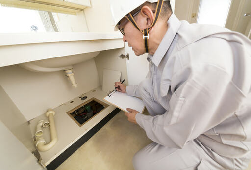 水漏れの原因を究明