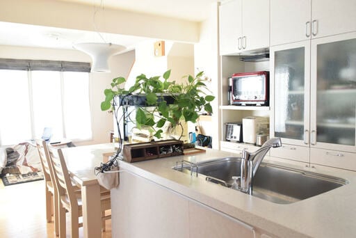 開放的なリビング