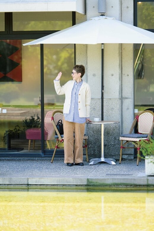 外出している人