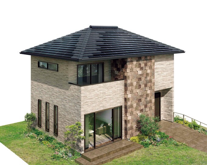 カネカ「瓦一体型 VISOLA ヘテロタイプ」