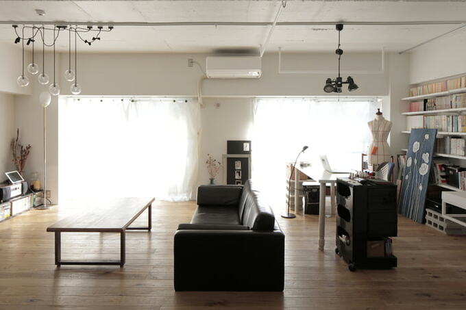 DKから見たリビング