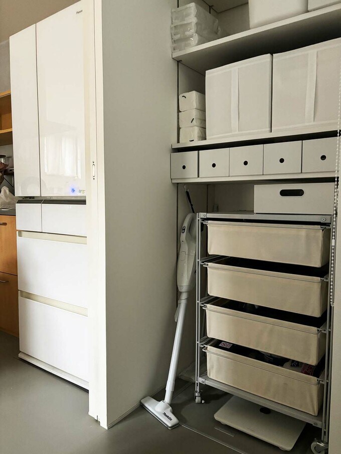 無印良品の収納ケースで収納